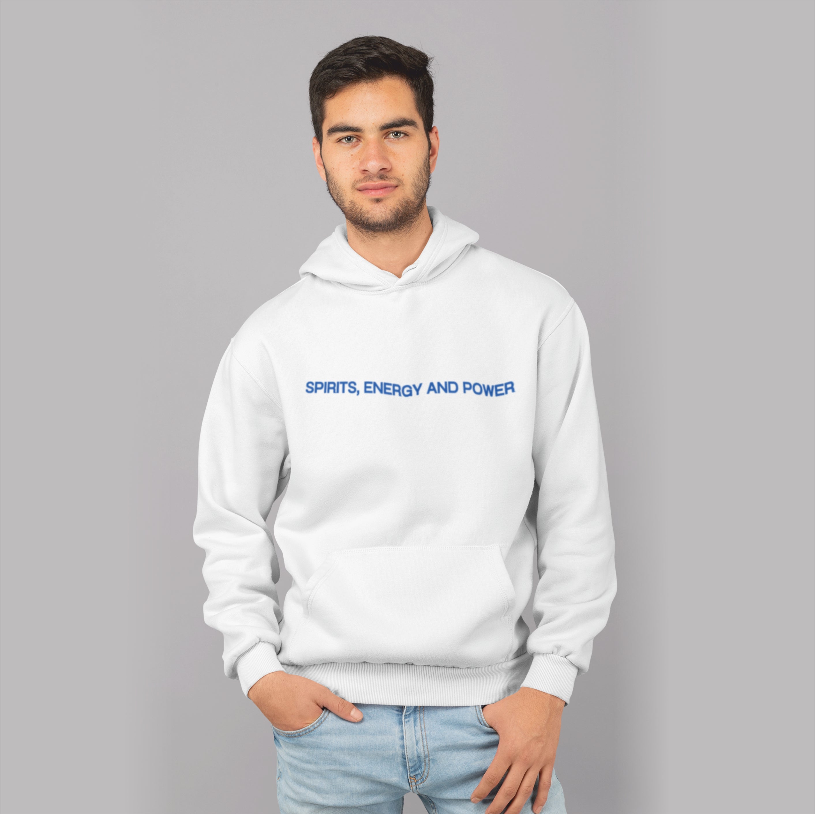 Mens white oversized hoodie best sale