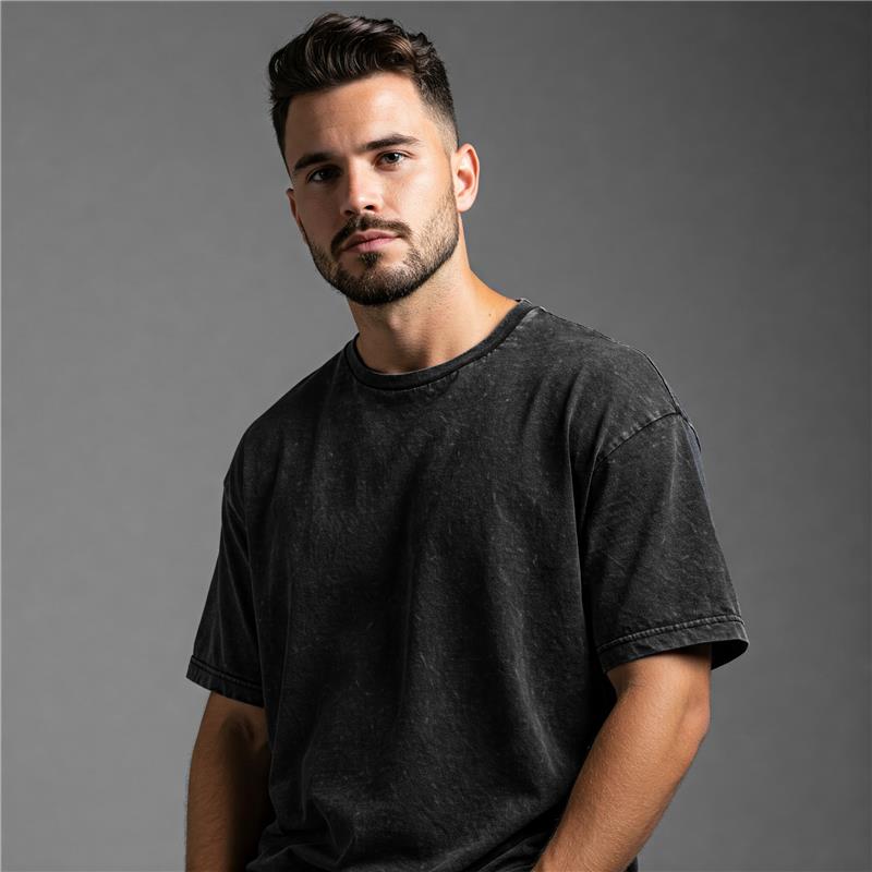 Acid Wash Oversized T-Shirt