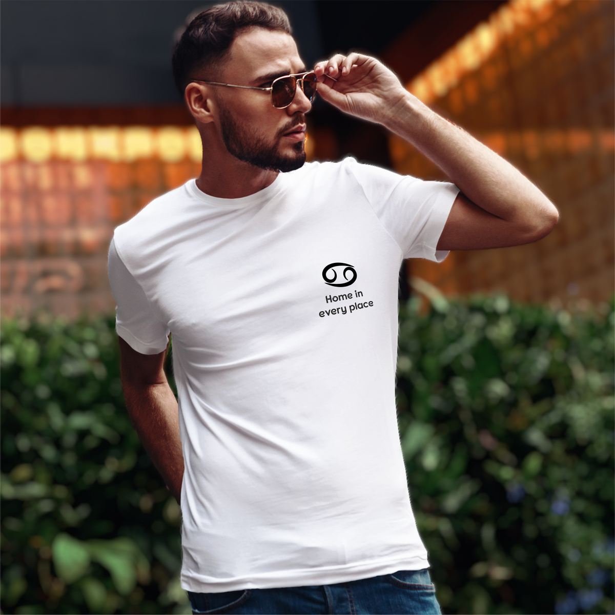 Buy Cancer T-Shirt – White Oversized Tee | Get 57% OFF | Trendy Zodiac Shirt for Men & Women | Limited-Time Offer!