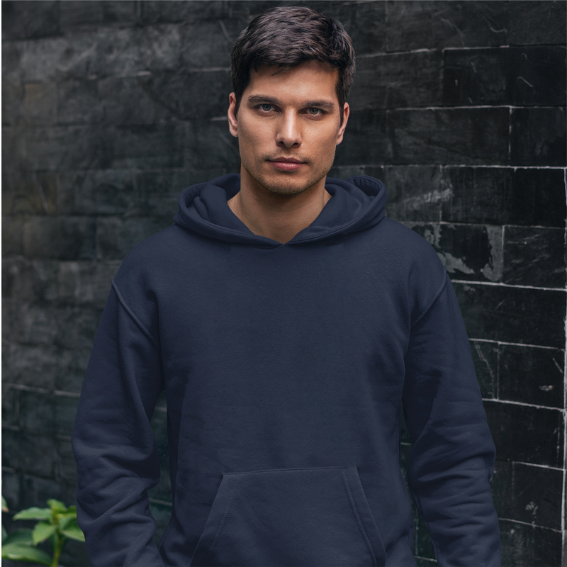 Dark Blue for Men Oversized hoodies are stylish, simple, and made to be as comfortable as possible. Ideal for relaxing or a casual streetwear style