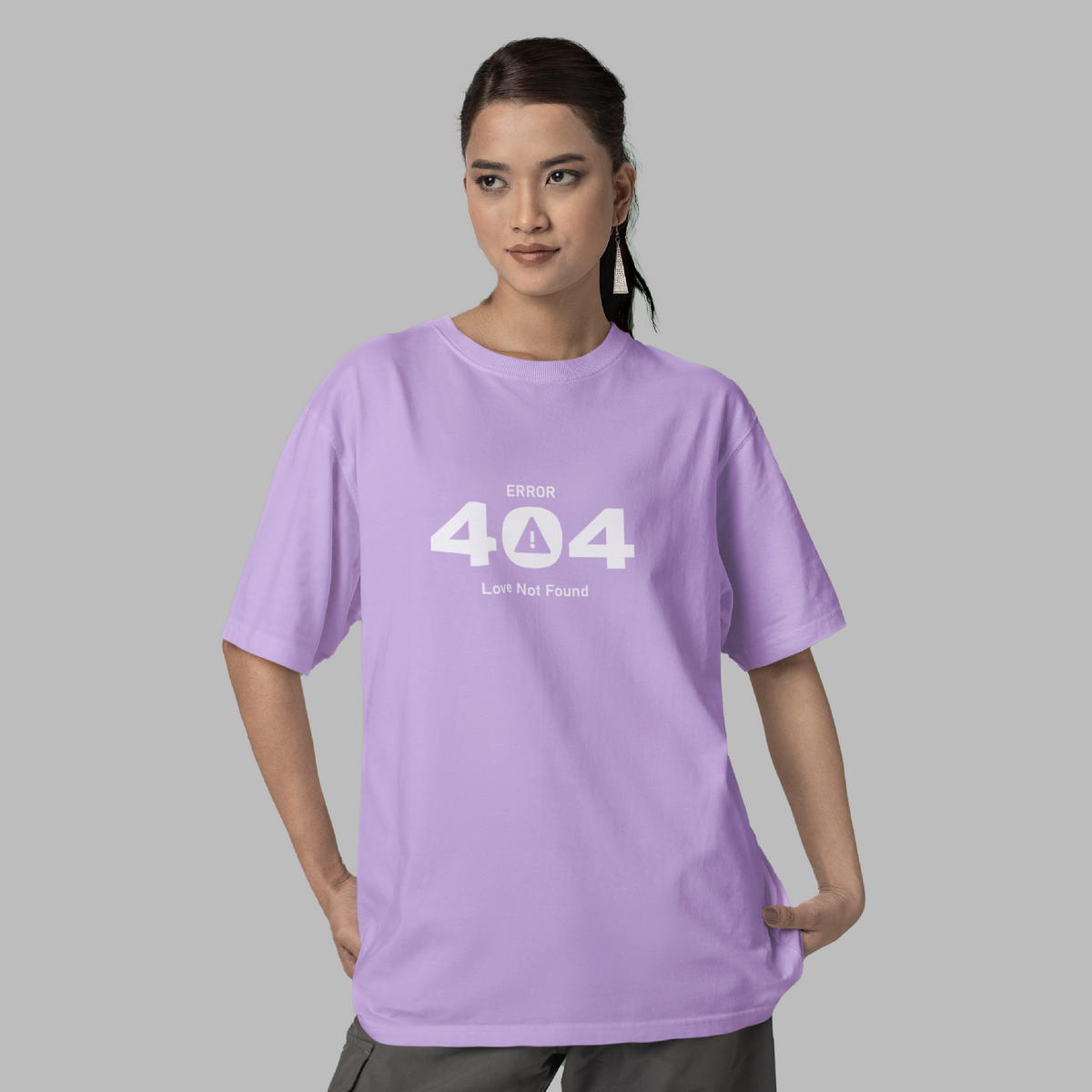 Lavender T-Shirt – Stylish Valentine's Day Tee for Couples
