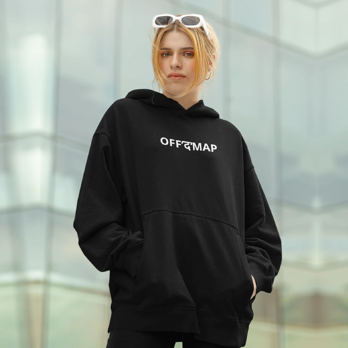 Off The Map Hoodie – Oversized Fit for Women – A must-have for comfort and effortless style.