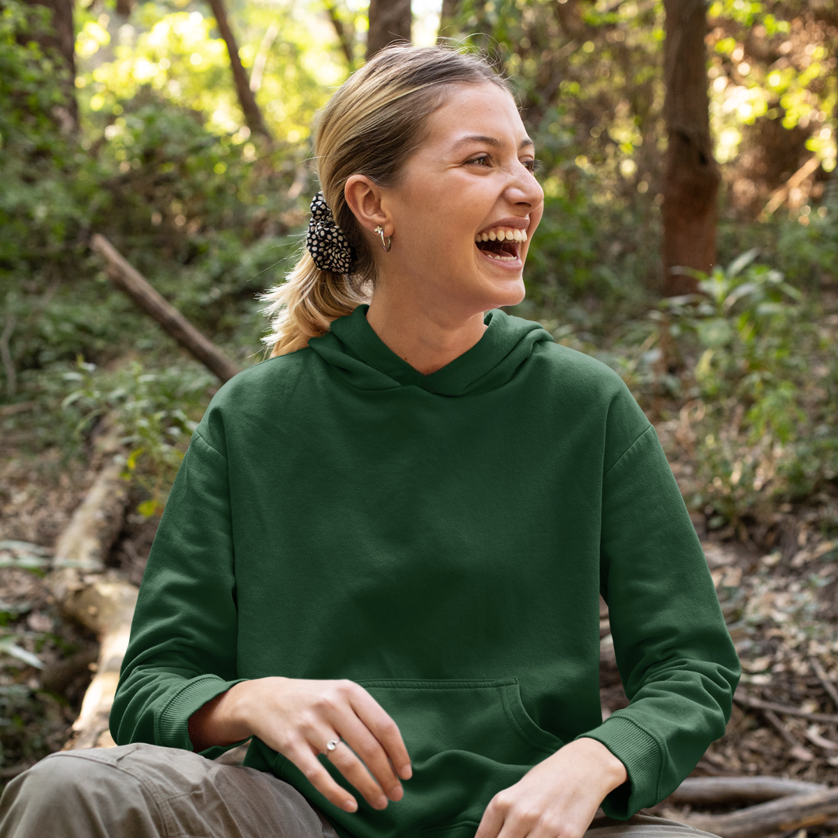 Stay trendy and comfortable with this Olive Green Women’s Oversized Hoodie. Perfect for casual outings or lounging. Shop now!