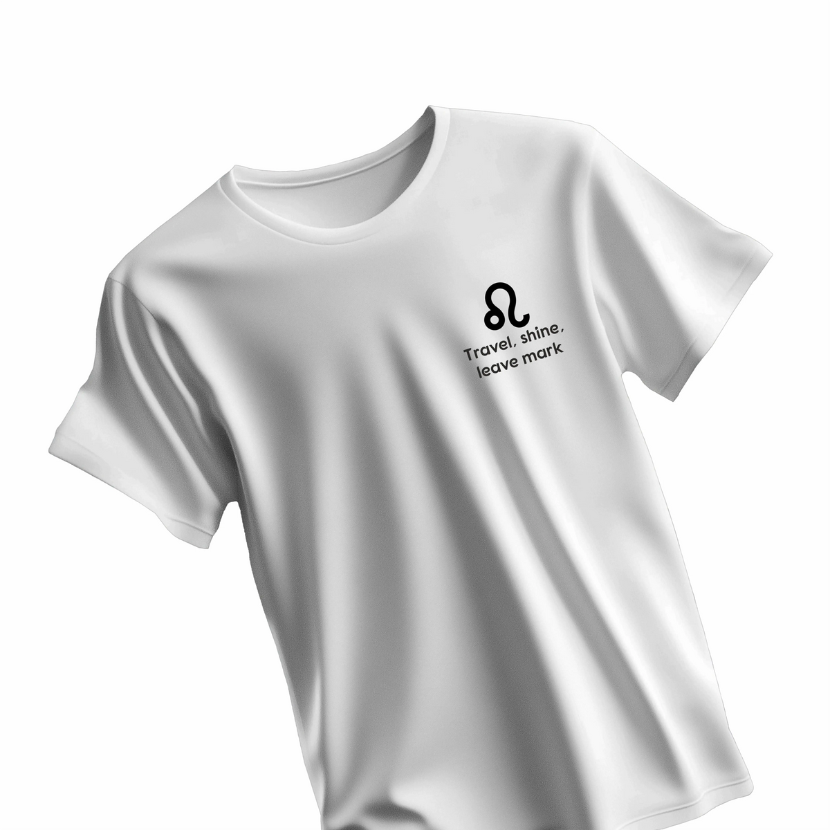 Trendy Leo T-Shirt for Men & Women – White Tee | Limited Time 57% OFF!