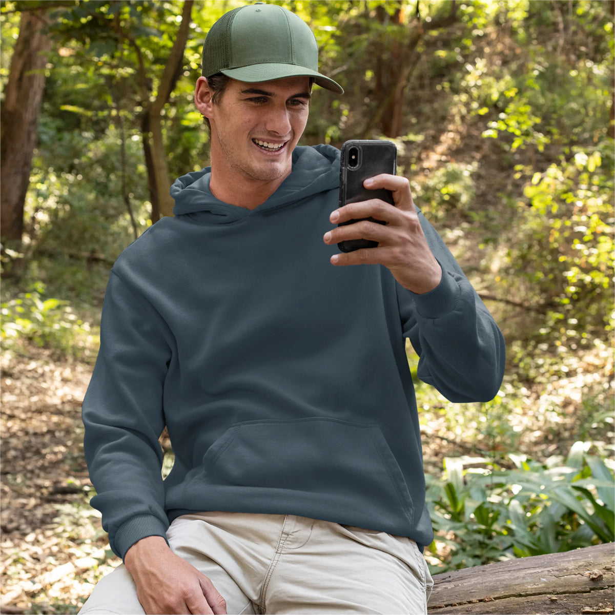 Upgrade Your Wardrobe with a Teal Green Oversized Hoodie! A must-have hoodie for men, combining style and comfort. Buy now!