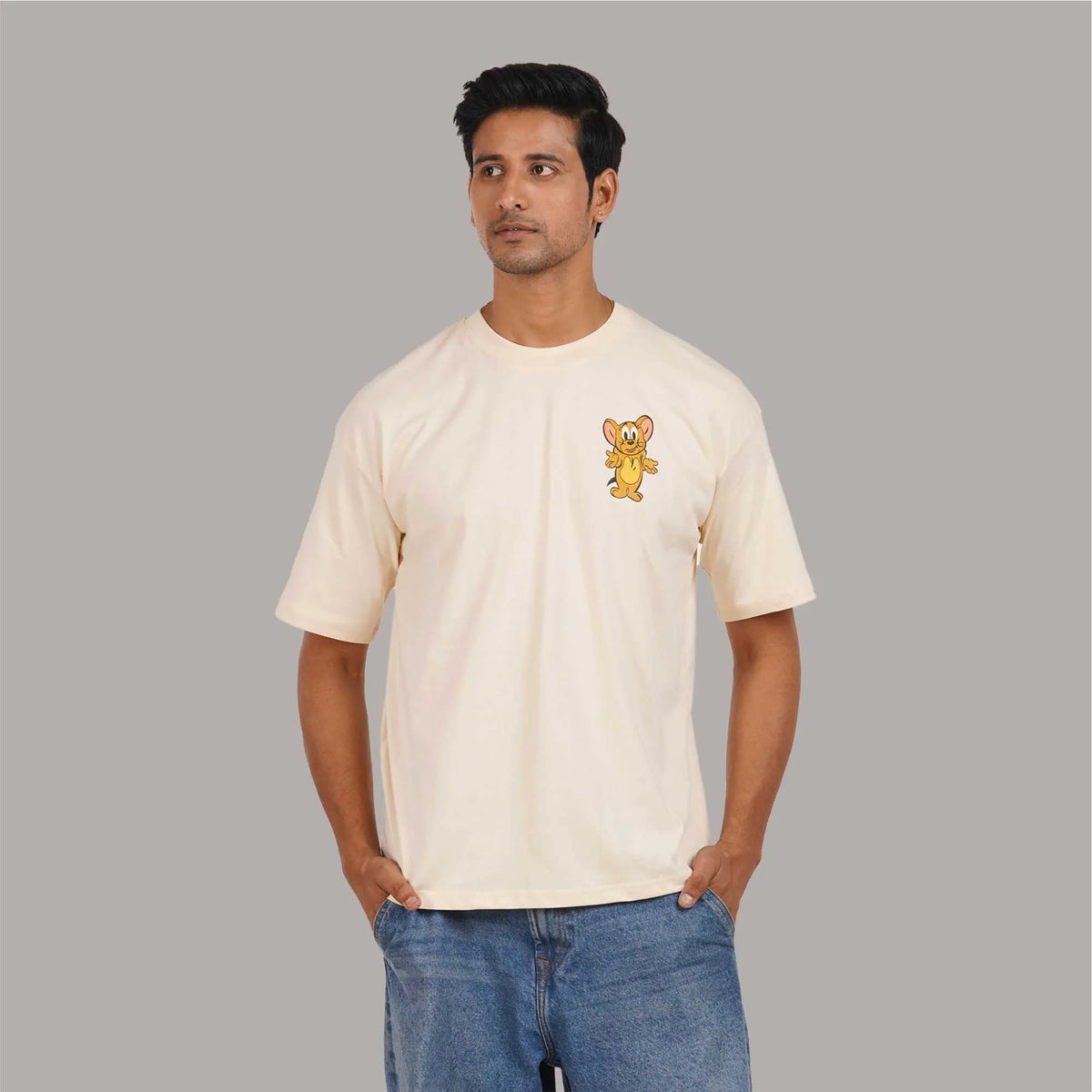 Where Is My Cheese : back and front print | shop online oversize t - shirt 100 % Cotton, Round neck 