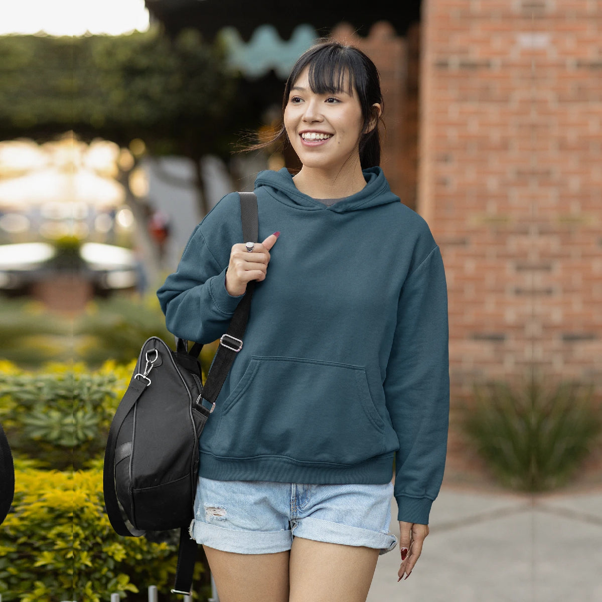 Chic and Comfy – Women’s Teal Green Oversized Hoodie! Whether you're lounging or heading out, this hoodie keeps you looking great. Grab yours today!