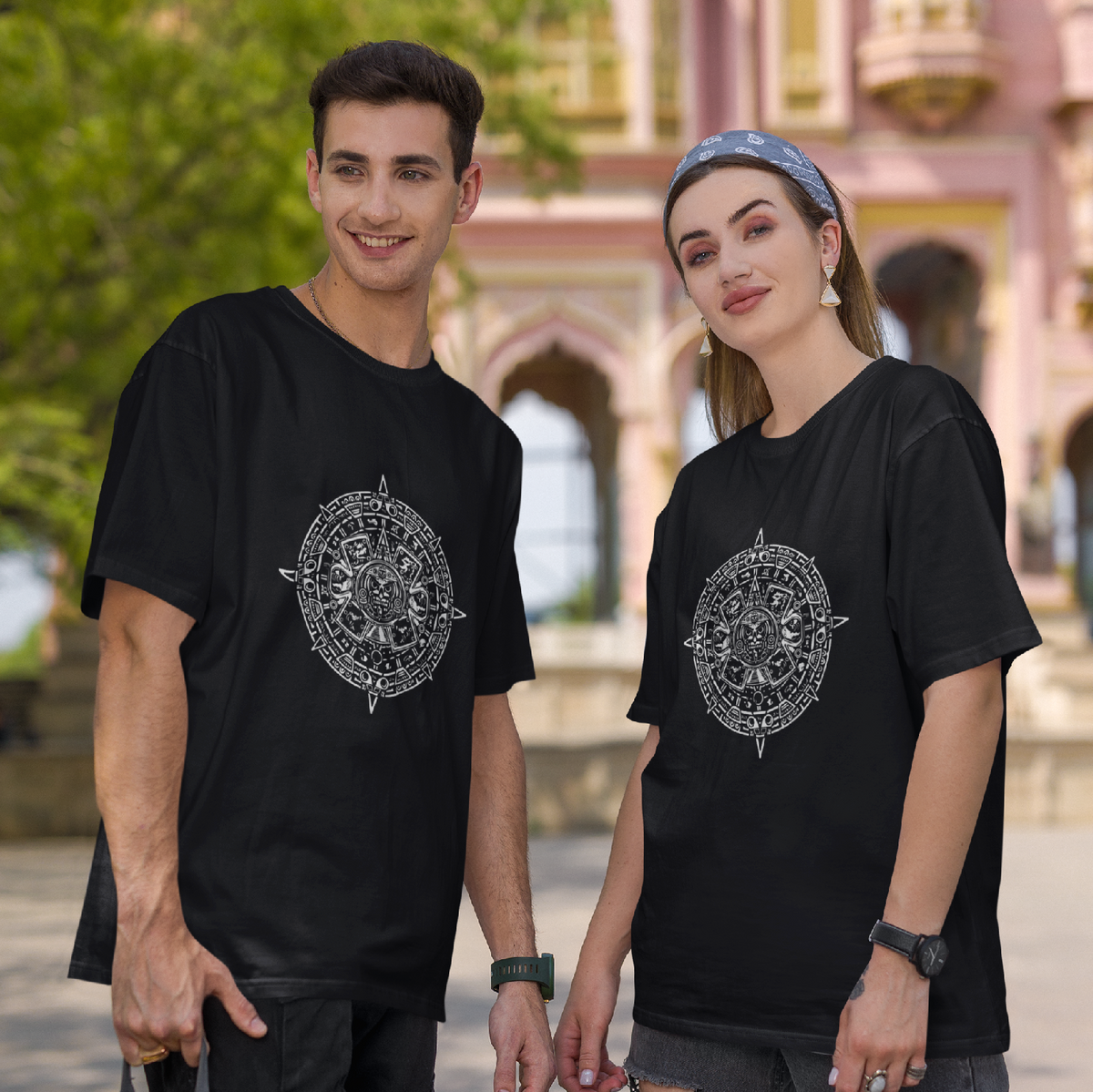 Chakra Reflective Oversized T-shirt