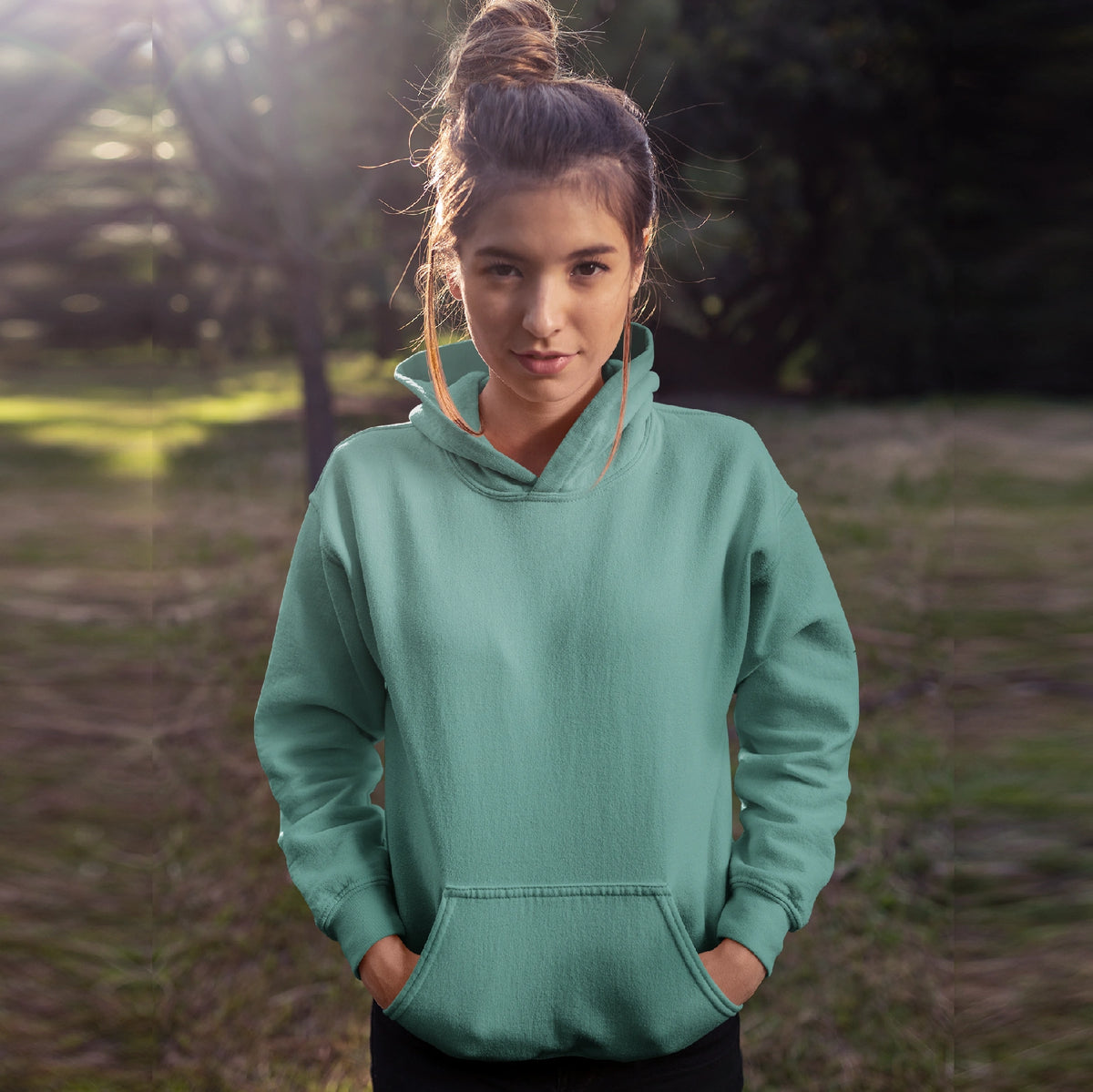 Upgrade your wardrobe with a trendy oversized Turtle Green Hoodie. A must-have for comfort and style on the go. Get yours today!