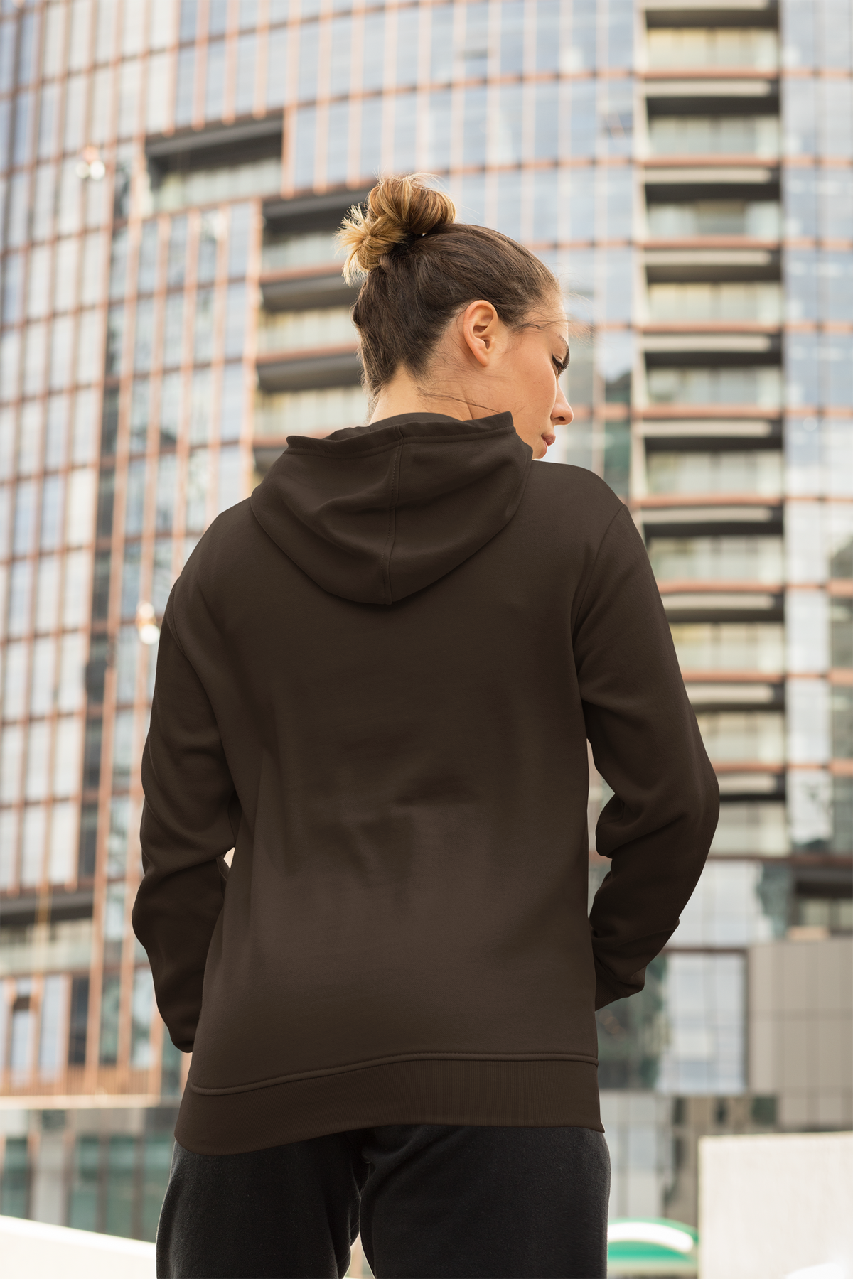 Upgrade your style with a women's oversized coffee brown hoodie. Perfect for casual wear and ultimate comfort. Limited stock—order today!